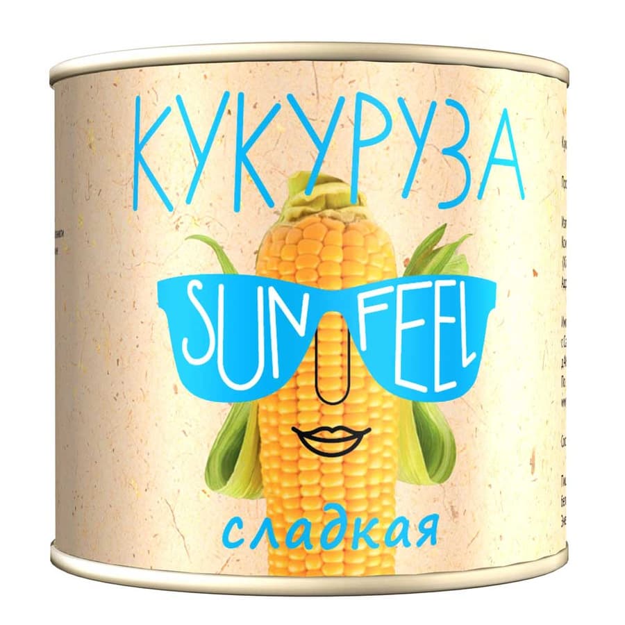 Кукуруза Sunfeel ж/б 0,340 г (12 шт/кор)