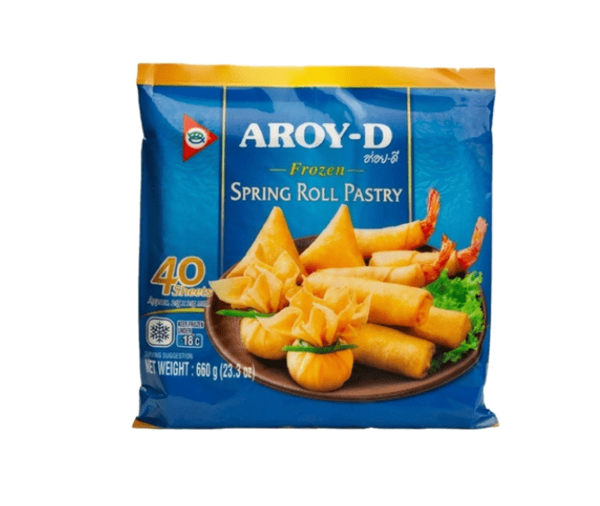 Тесто для Спринг роллов  8,5 дюйм AROY-D(20 шт/кор)