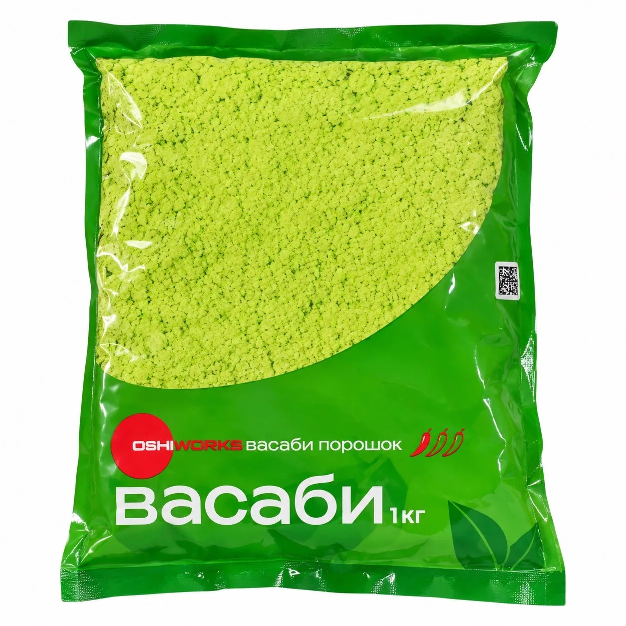 Васаби порошок 1,0 кг Россия (10 кг/кор)