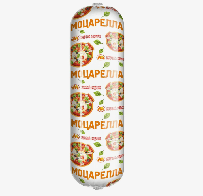 Сырный продукт Моцарелла 50% ЮКМП,2 кг(6 шт/кор)