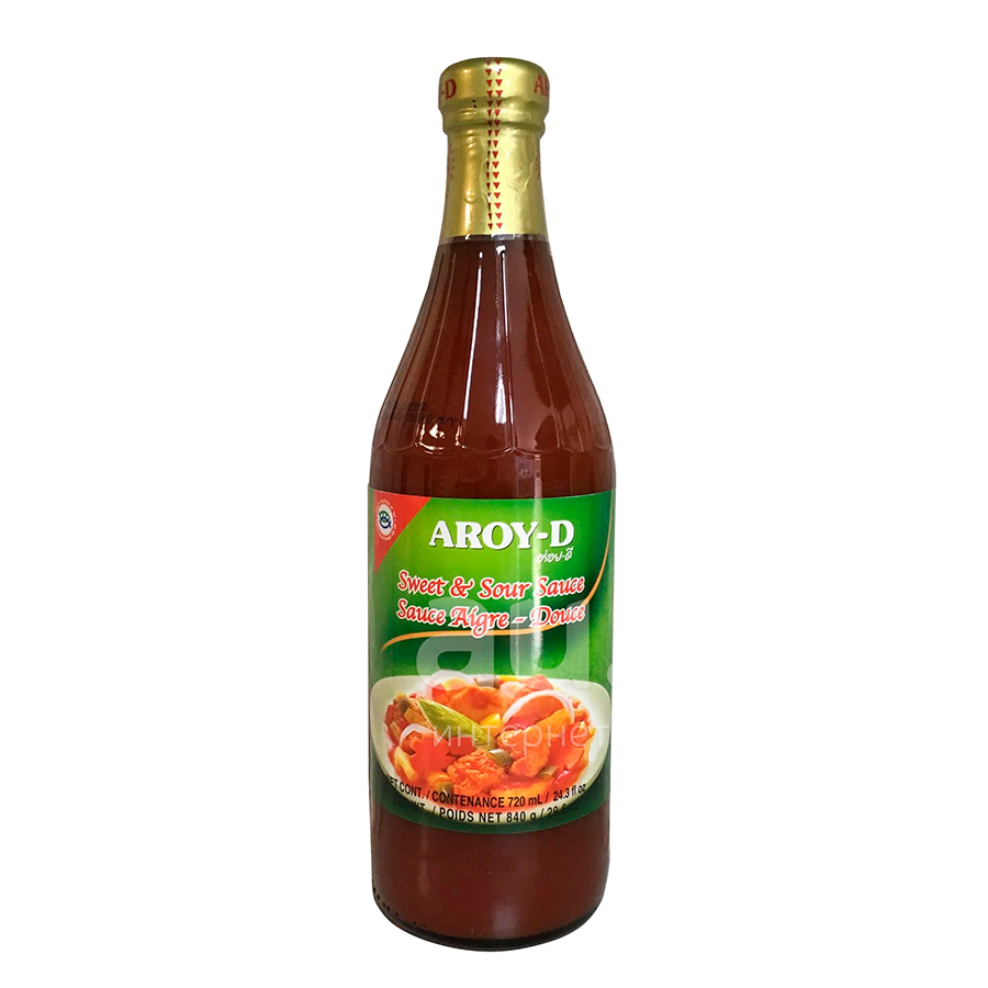 Соус кисло-сладкий AROY-D, 840 гр (12 шт/кор)