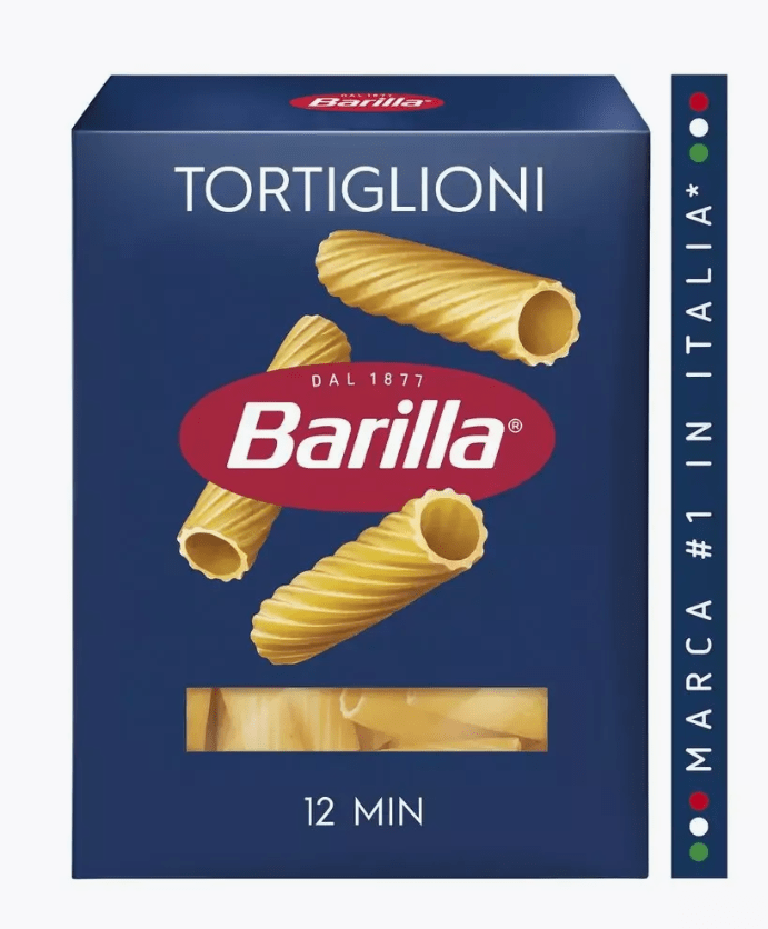Макароны Тортильони №83 450 гр Barilla (12шт/кор)