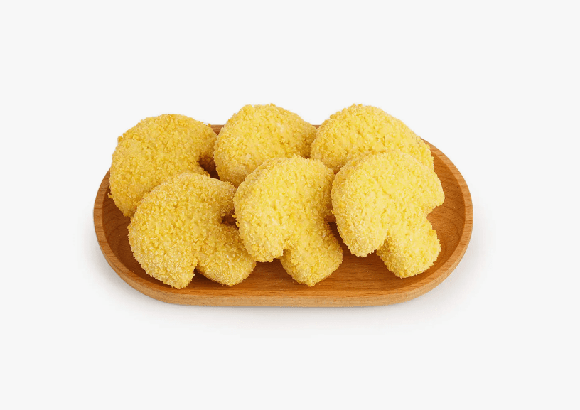 Грибочки рыбные с грибами и сыром в панировке (5 кг/кор)