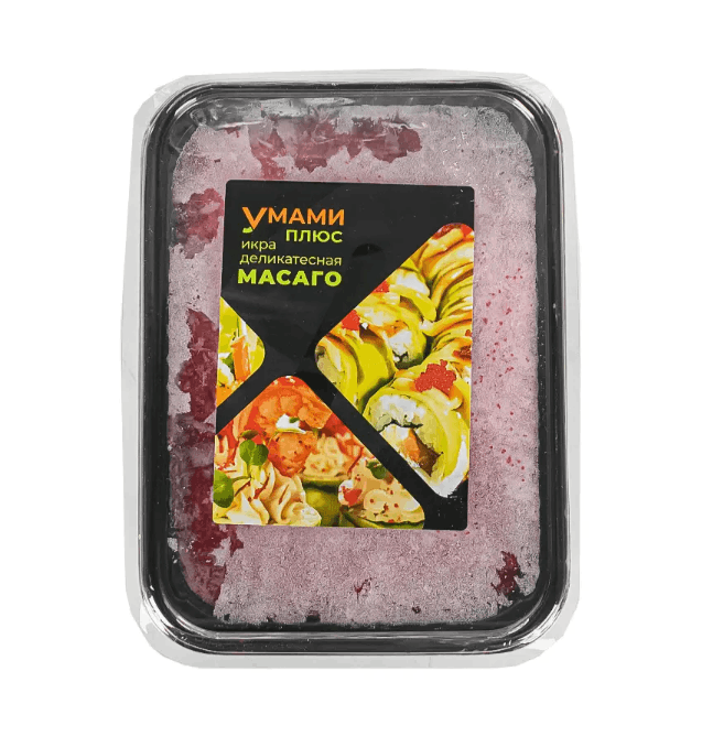 Икра Масаго "Умами"  красная 500 гр. (12шт/кор)