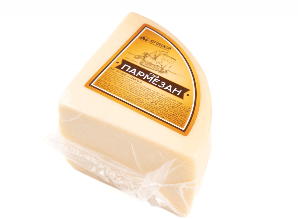 Сыр Пармезан Юговской 30%, вес  ~1,5кг (4 шт/кор)