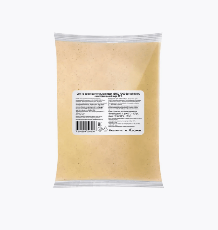 Соус Гриль EFKO FOOD 1 кг (10 шт/кор)