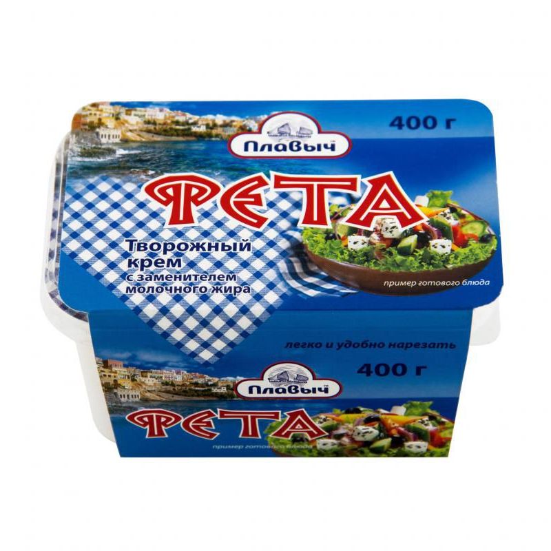 Сыр творожный ФЕТА 35% 0,4 кг. (6 шт/кор)